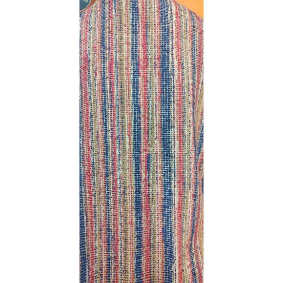 Pre-90's Trissi Rayon/Poly Blend Multi Color Blazer - Picture 6 of 11